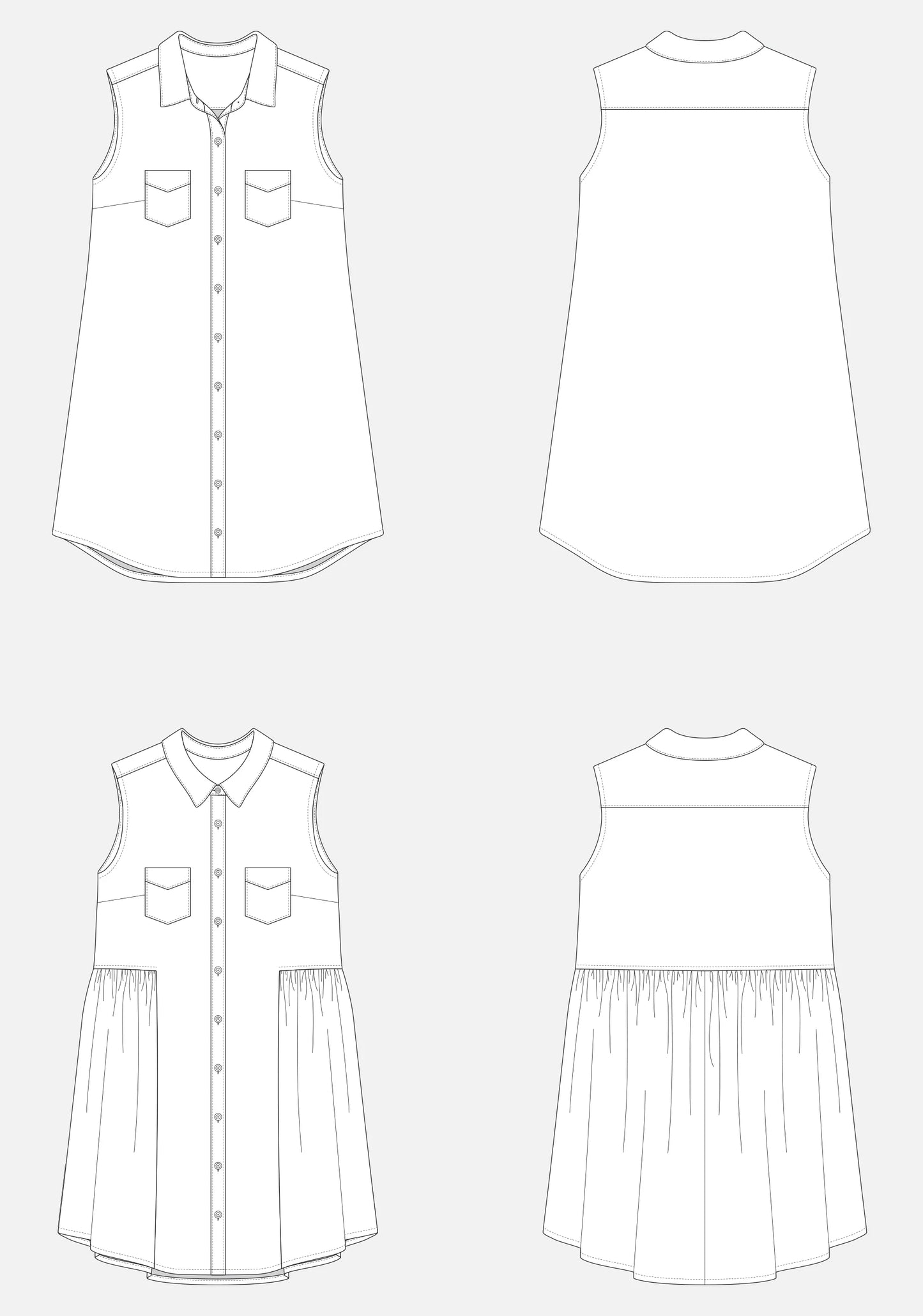 Alder Shirtdress (14-32)