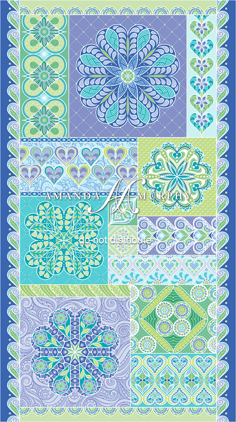 Amanda Murphy - Heart Ruler Panel - Lake