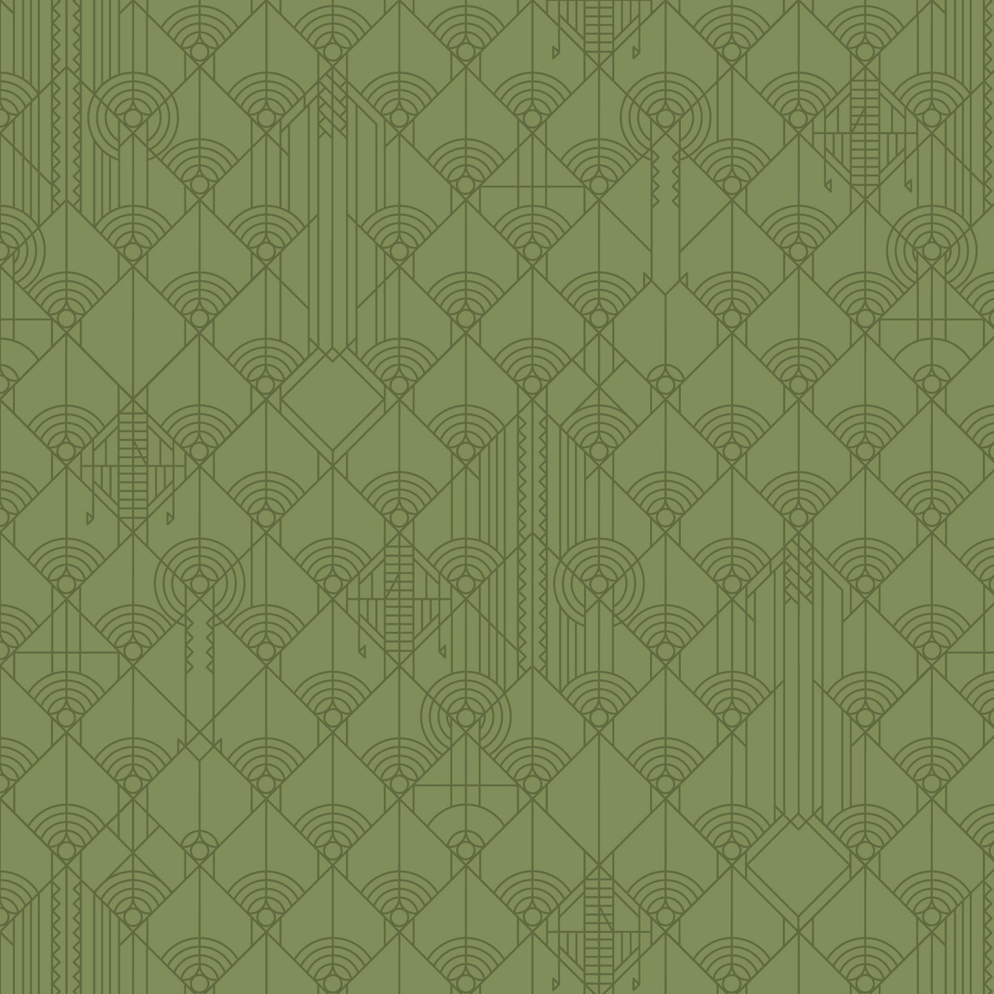 FLW Tone on Tone - April Showers - Autumn Green