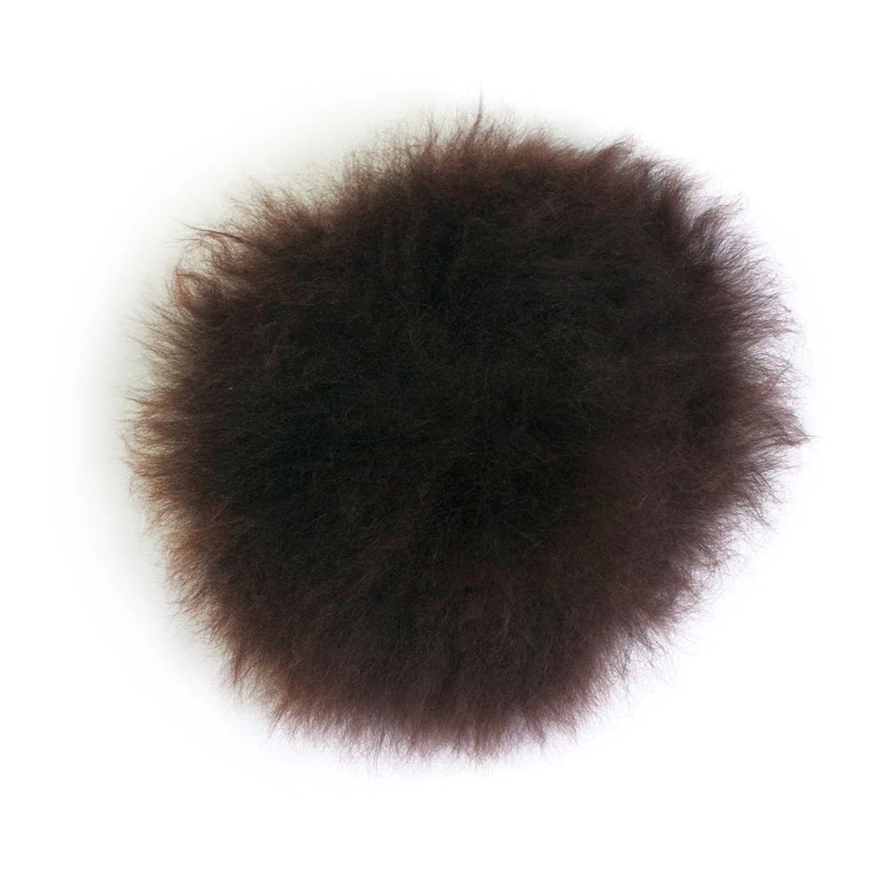 Alpaca Natural Pom Pom Tie On