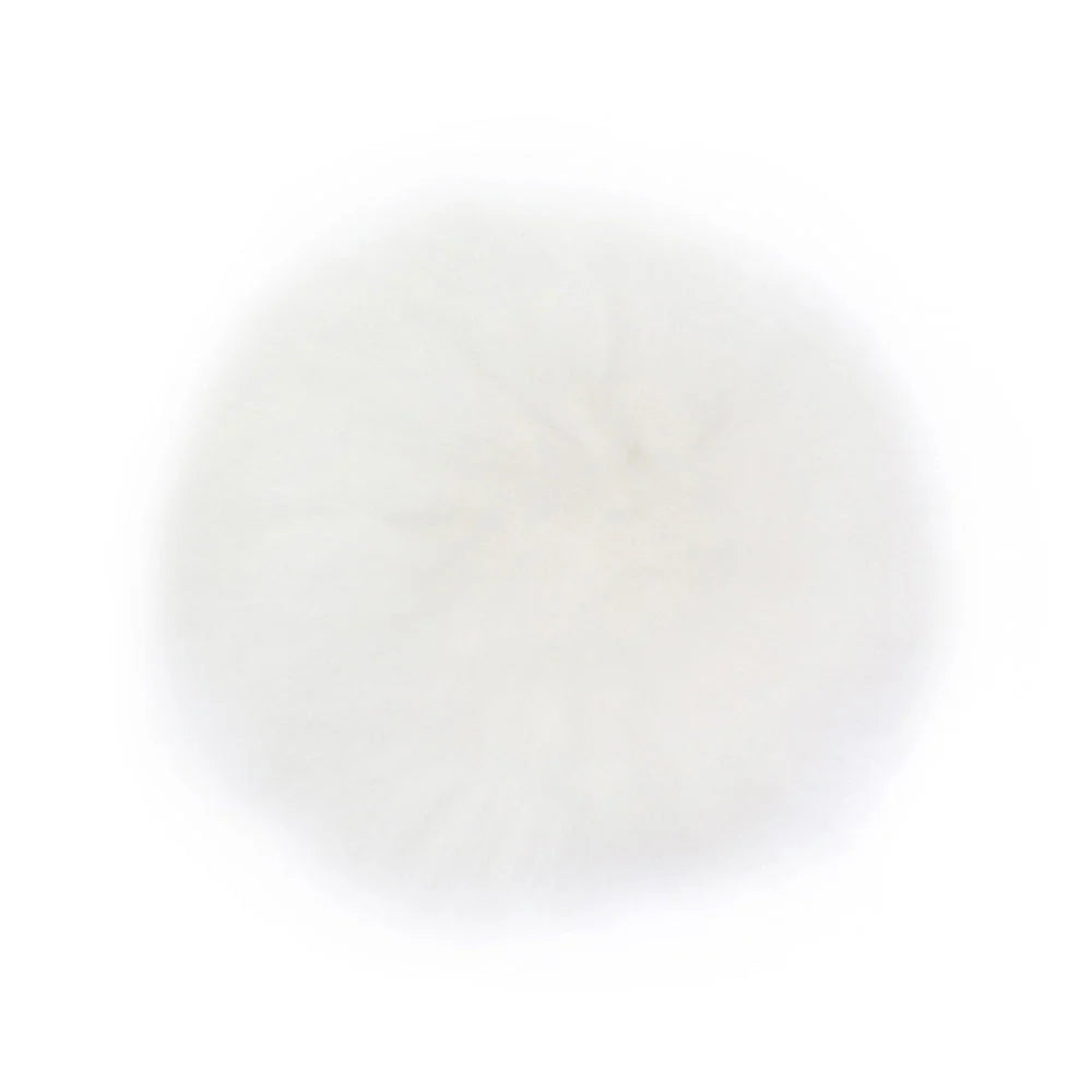 Alpaca Natural Pom Pom Tie On