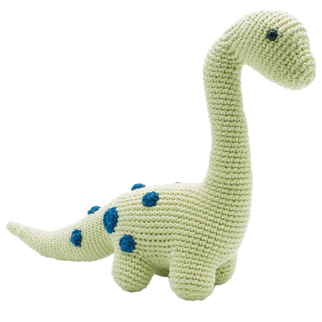 Dino the Crochet Brontosaurus