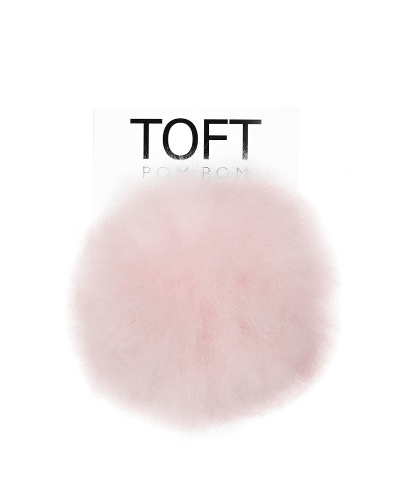 Alpaca Fur Pom Poms - Colorful Snap On