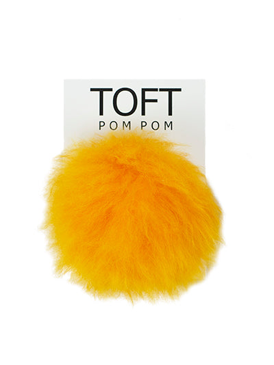 Alpaca Fur Pom Poms - Colorful Snap On