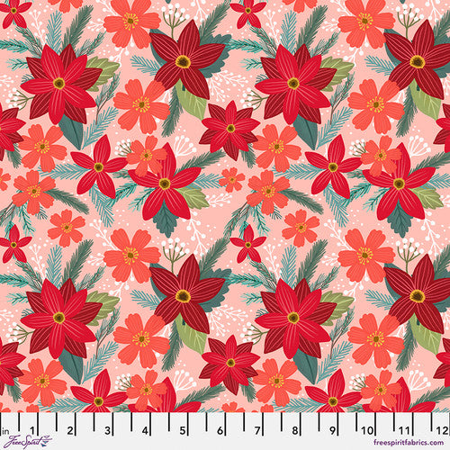 Christmas Cabin - Merry Spirit - Rose