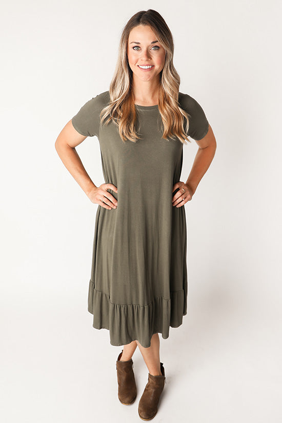 Waterfall Raglan Top and Dress