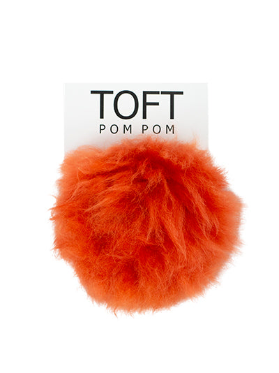 Alpaca Fur Pom Poms - Colorful Snap On