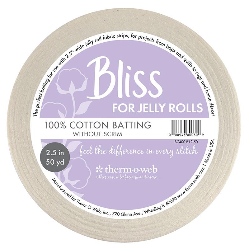 2.5" Batting Jelly Roll