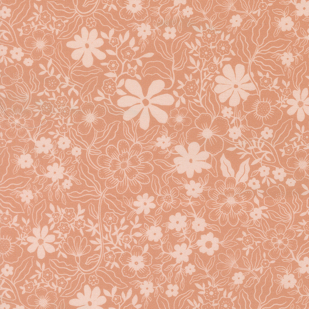 Feather and Forest Bloom - Florals - Blush