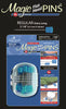 Magic Pins Flat Head Regular 100pk