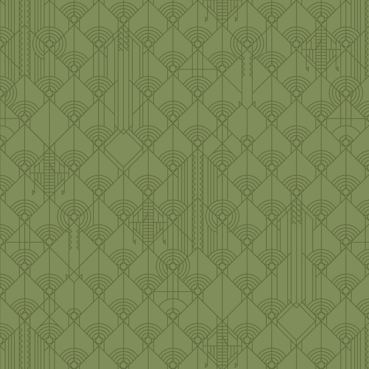 FLW Tone on Tone - April Showers - Autumn Green