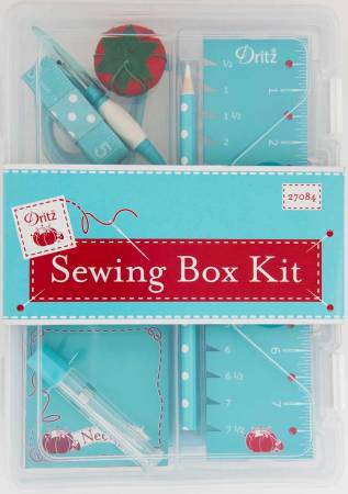 Load image into Gallery viewer, Sewing Box Kit - Turquoise

