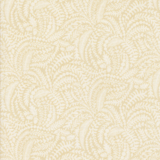 Acorn Hollow - Ferns - Ecru