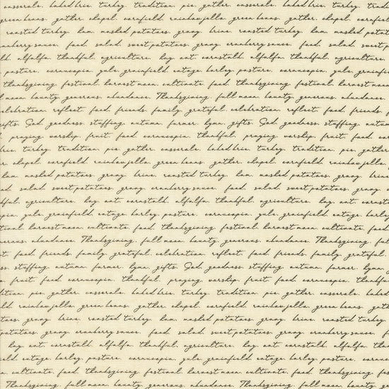 Acorn Hollow - Script - Ecru