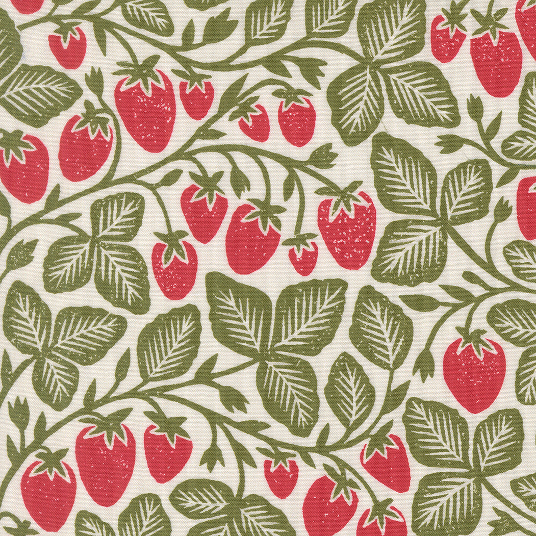 Garden Series - Strawberries - Cream