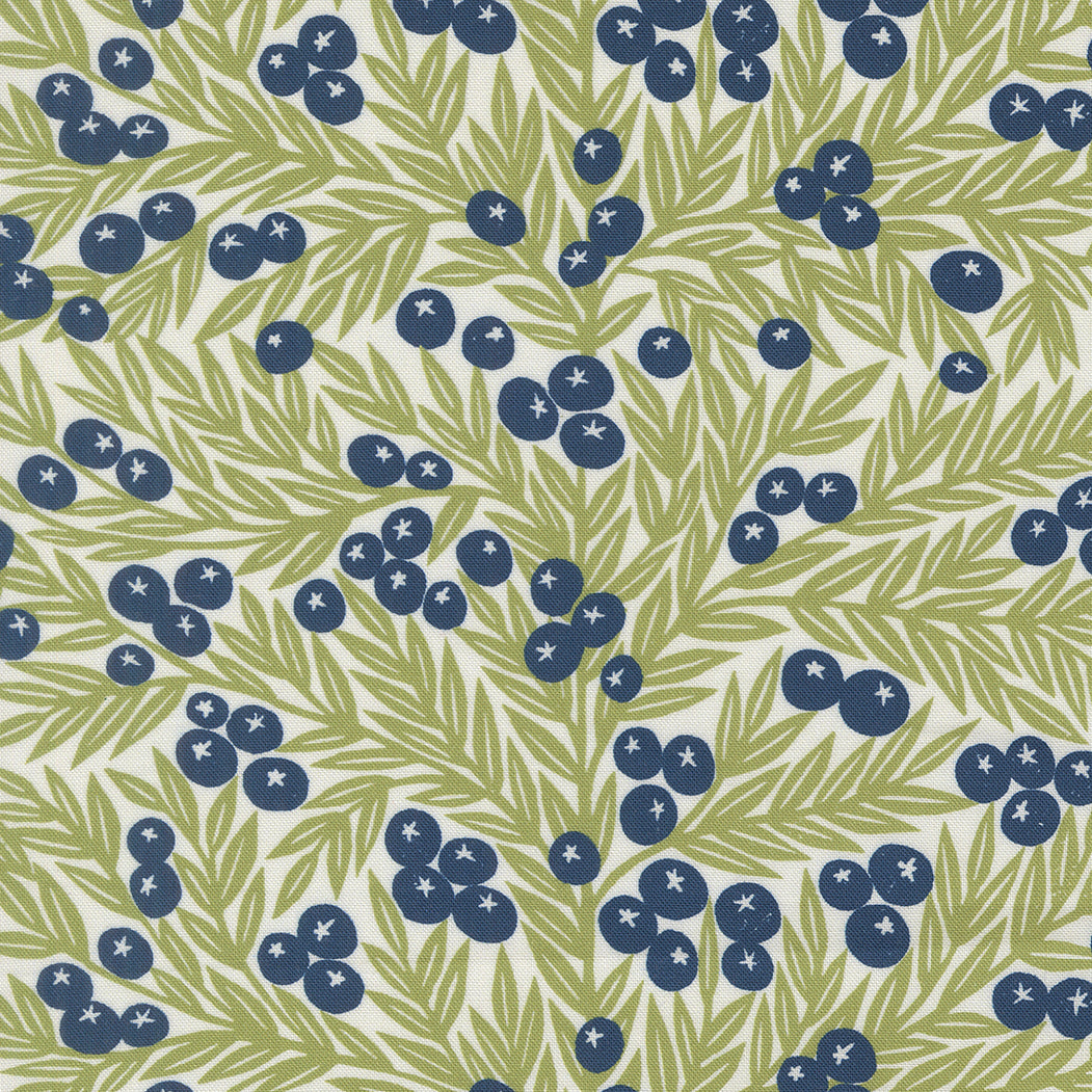 Garden Series - Blueberries - Cream