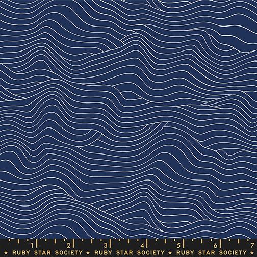 Water - Wavelength - Navy