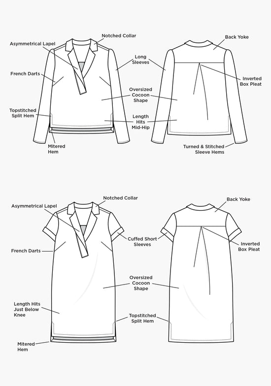 Augusta Shirt and Dress (0 - 18)