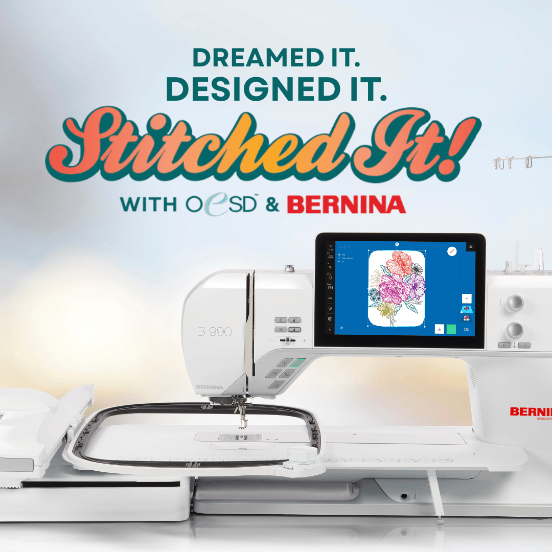 Stitched It - with OESD & BERNINA