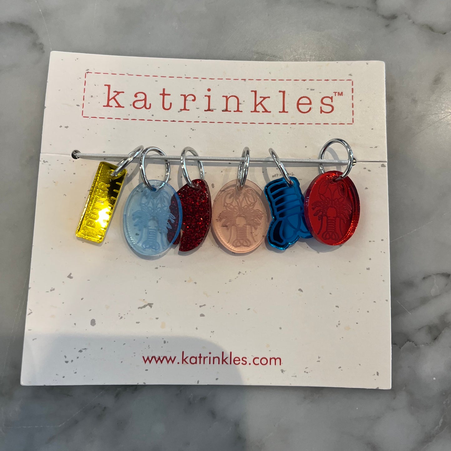 Lobster Stitch Markers