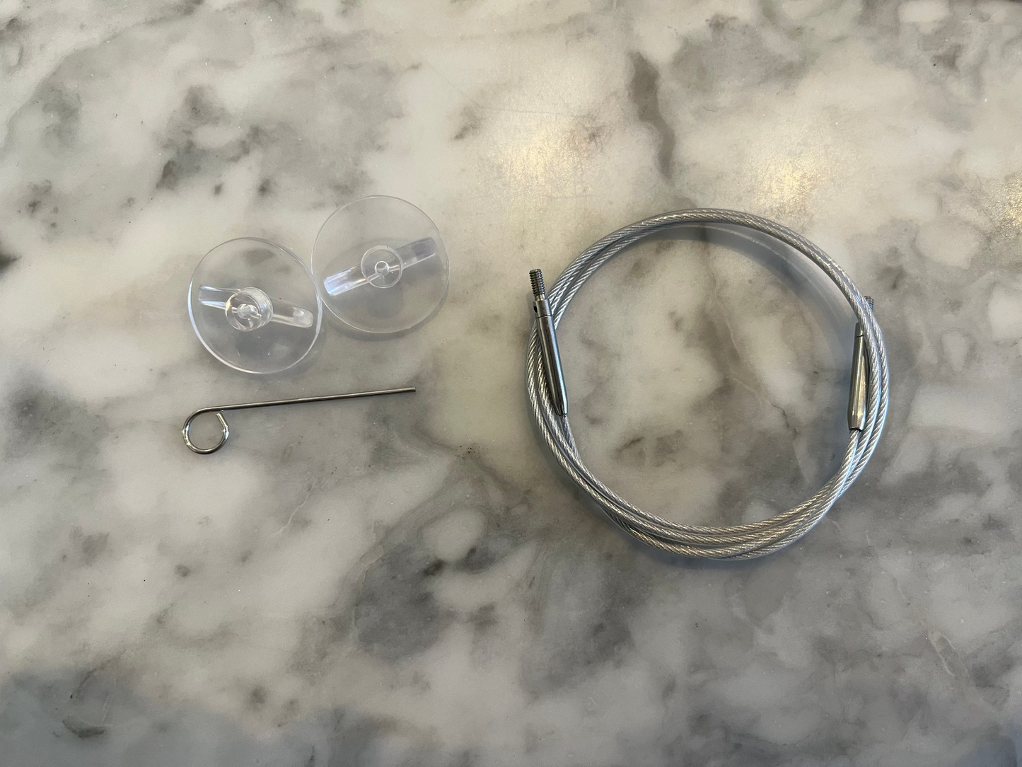 Lykke Flight Clear Steel Cords - 3.5" Standard