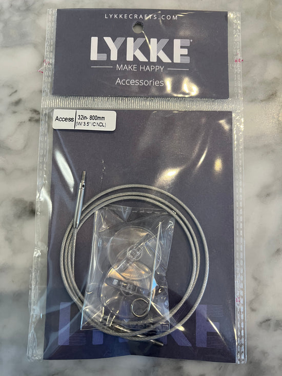Lykke Flight Clear Steel Cords - 3.5" Standard