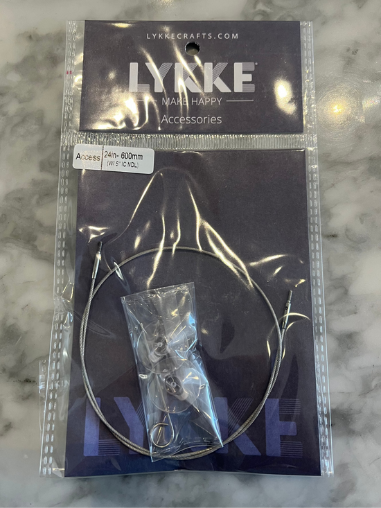 Lykke Flight Clear Steel Cords - 5" Mini