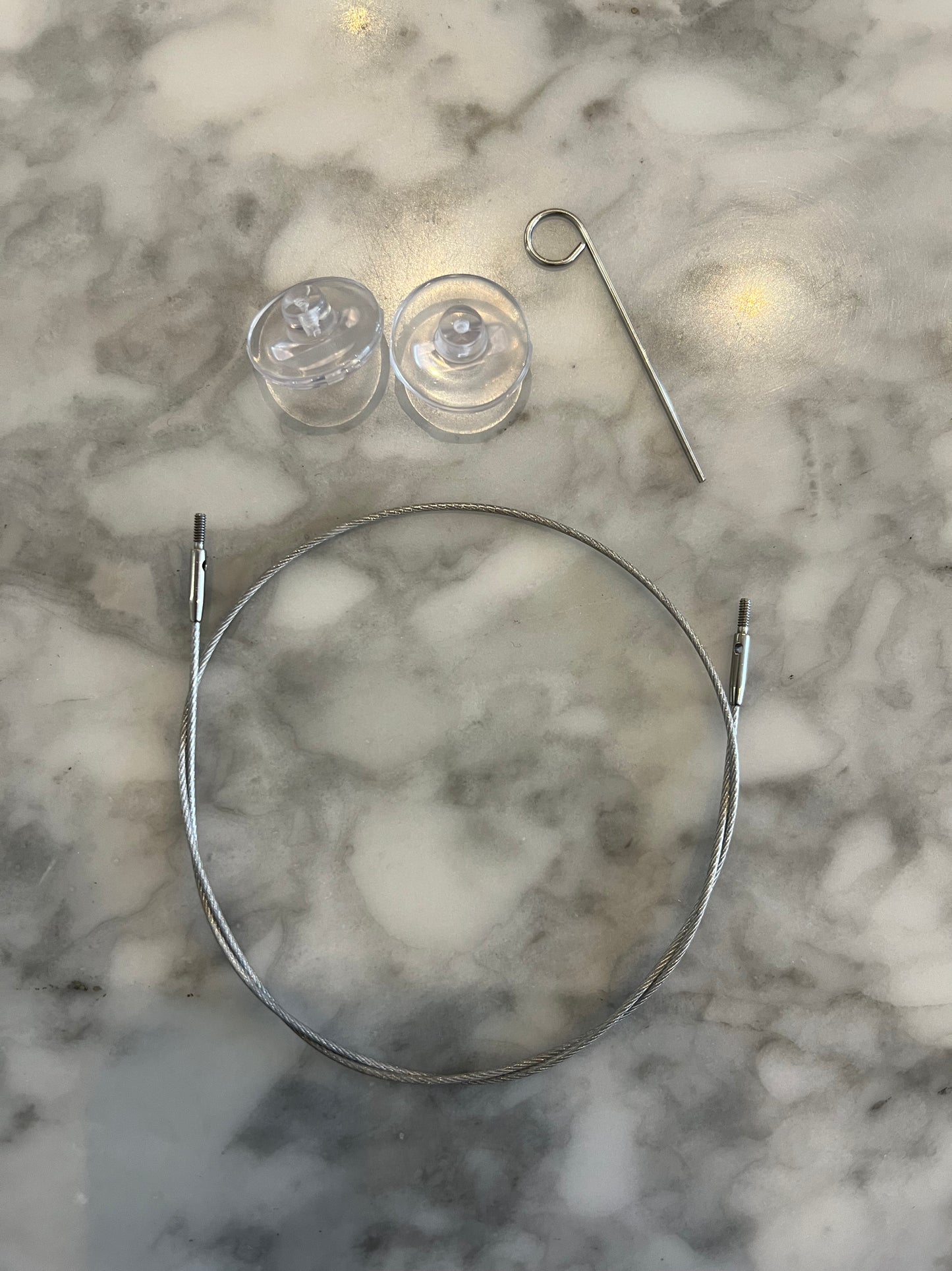 Lykke Flight Clear Steel Cords - 5" Mini