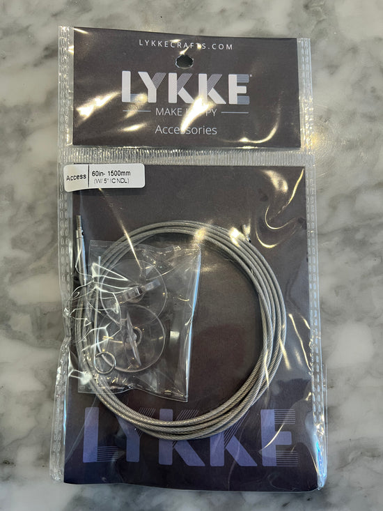 Lykke Flight Clear Steel Cords - 5" Standard