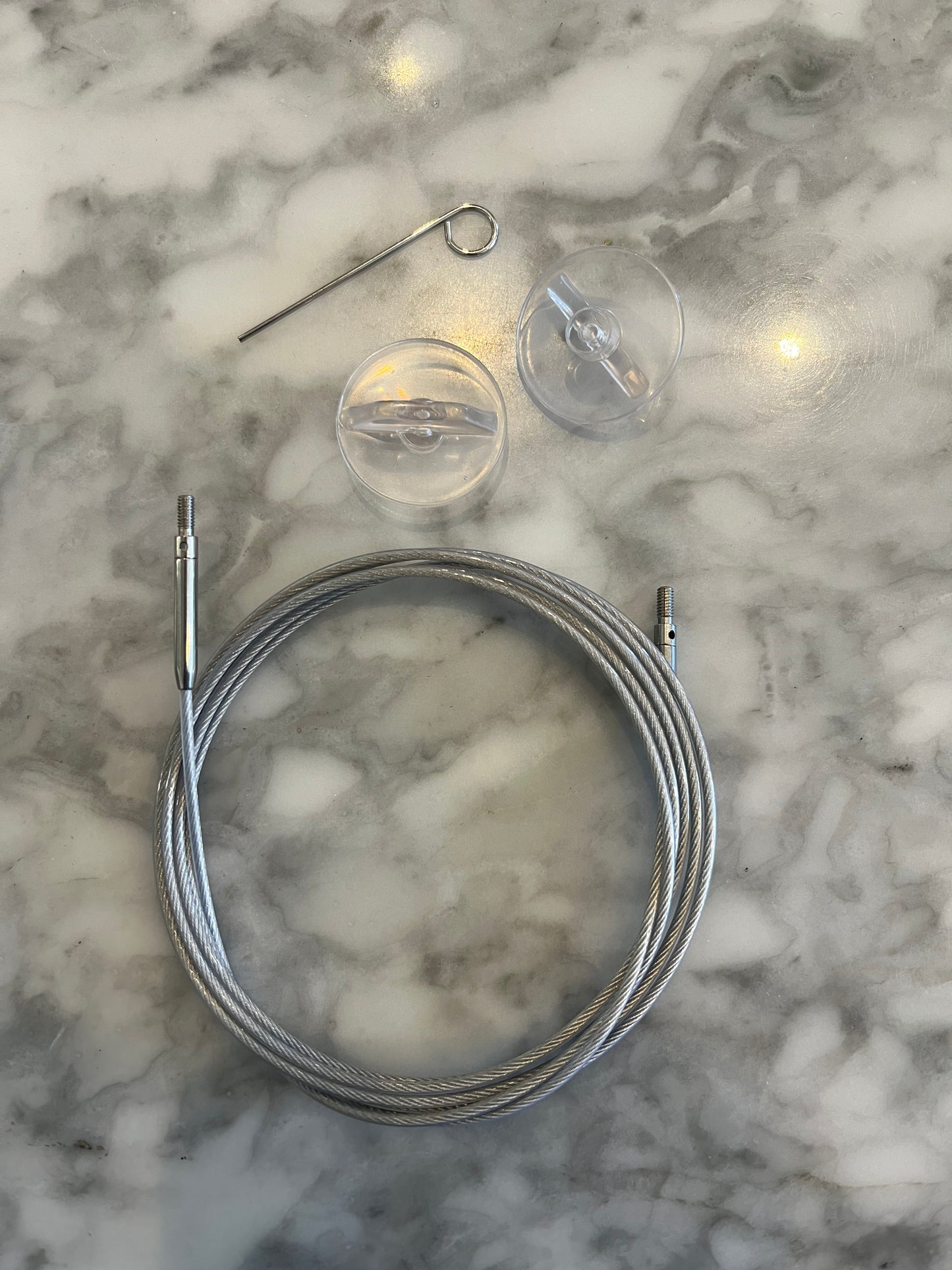 Lykke Flight Clear Steel Cords - 5" Standard