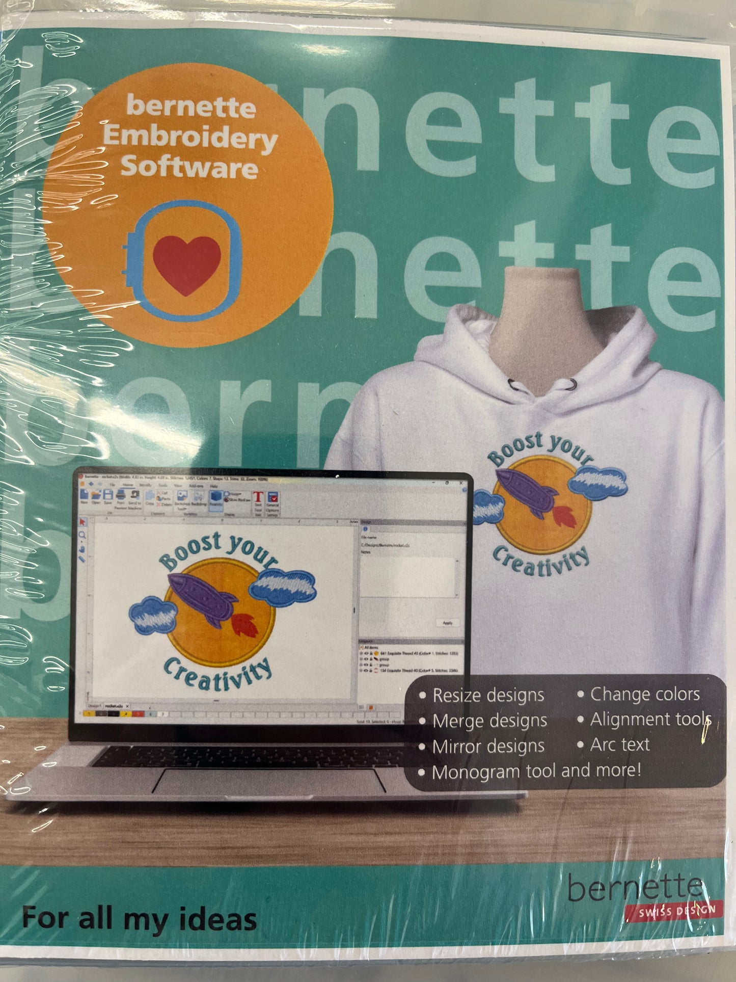 bernette Embroidery Software by DIME
