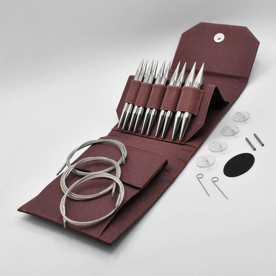 5" Lykke Flight Bulky Set Maroon