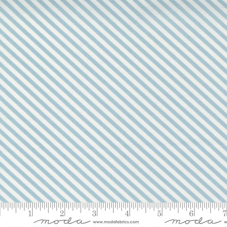 Bias Stripe - Bluebell - Make Time