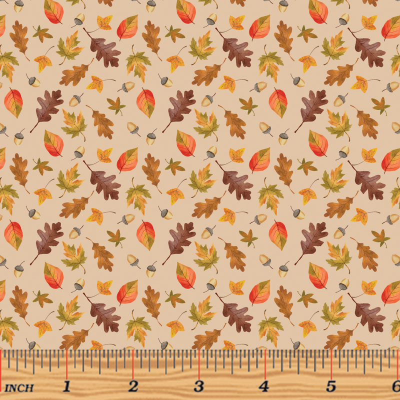 ANESH24 - Little Leaves - Tan