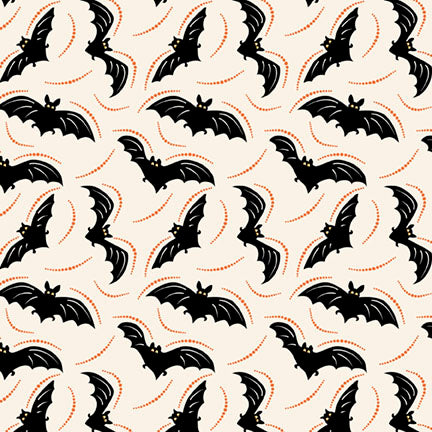 Midnight Masquerade - Batty - White