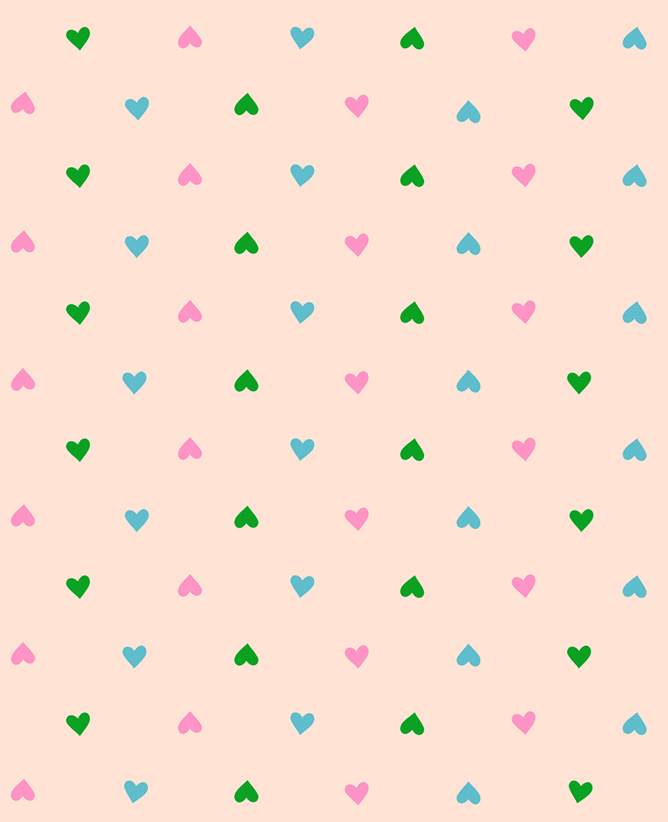 Best Day Ever - Hearts - Peach Cream