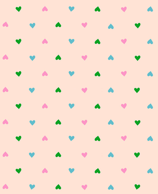 Best Day Ever - Hearts - Peach Cream