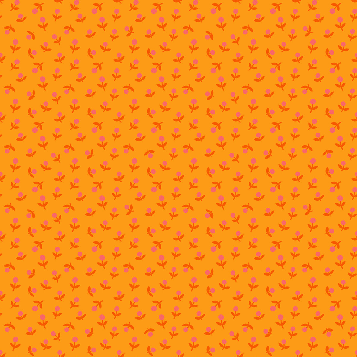 1 800 Calico - Ditsy Floral - Cheddar