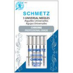 Schmetz Chrome Universal 90/14 Carded 5 Pack