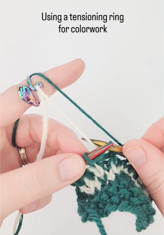 Rainbow Peacock Tensioning Ring