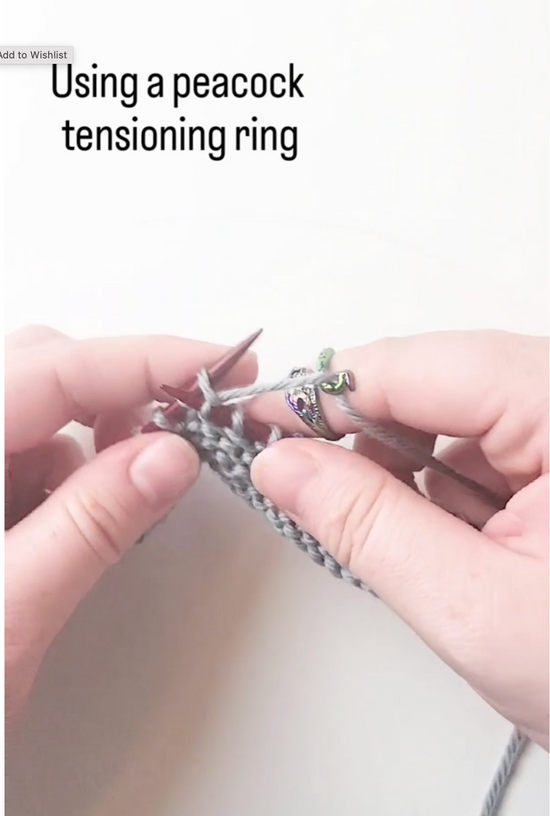 Rainbow Peacock Tensioning Ring