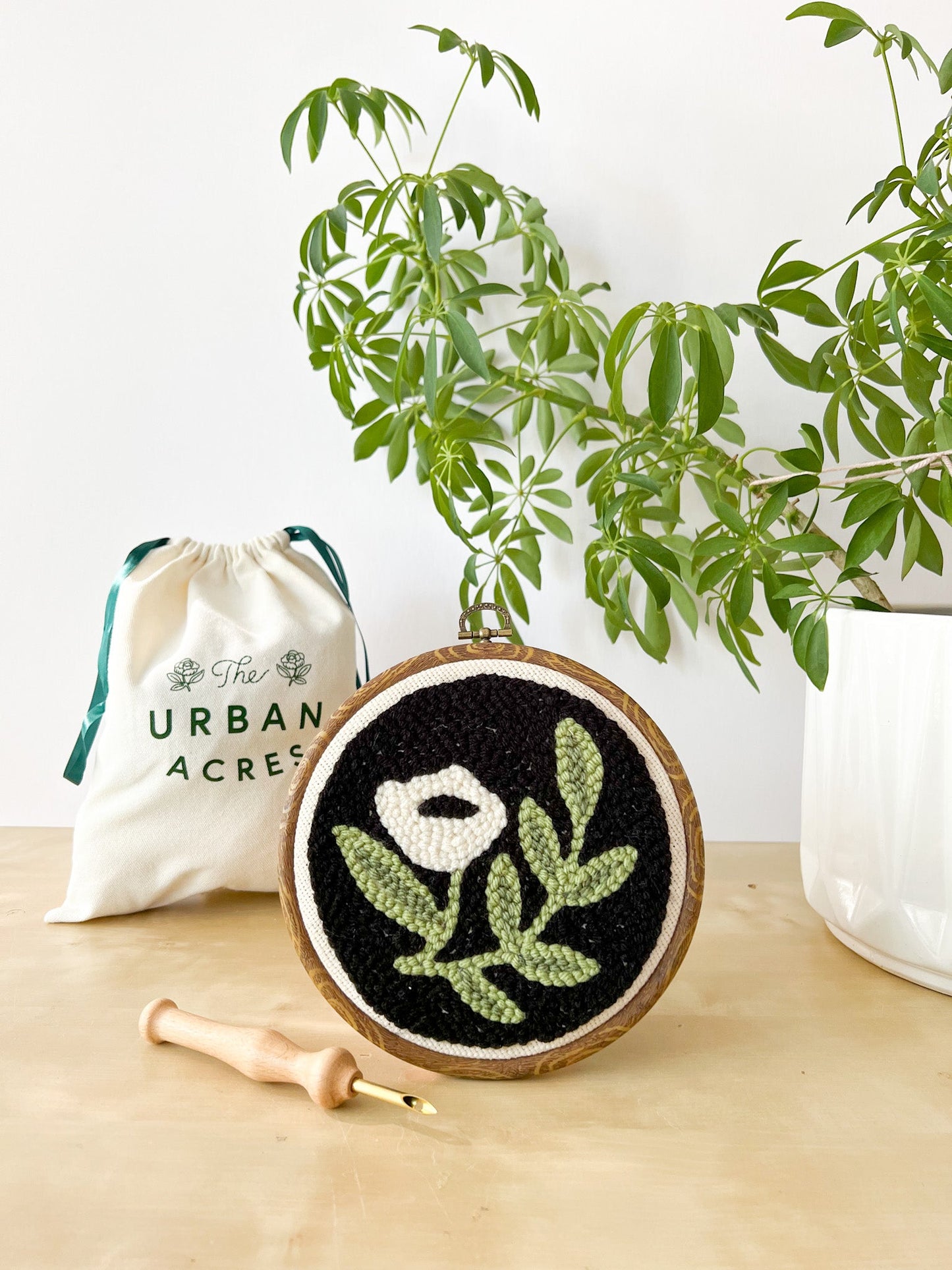 Punch Needle Kit - Modern Floral