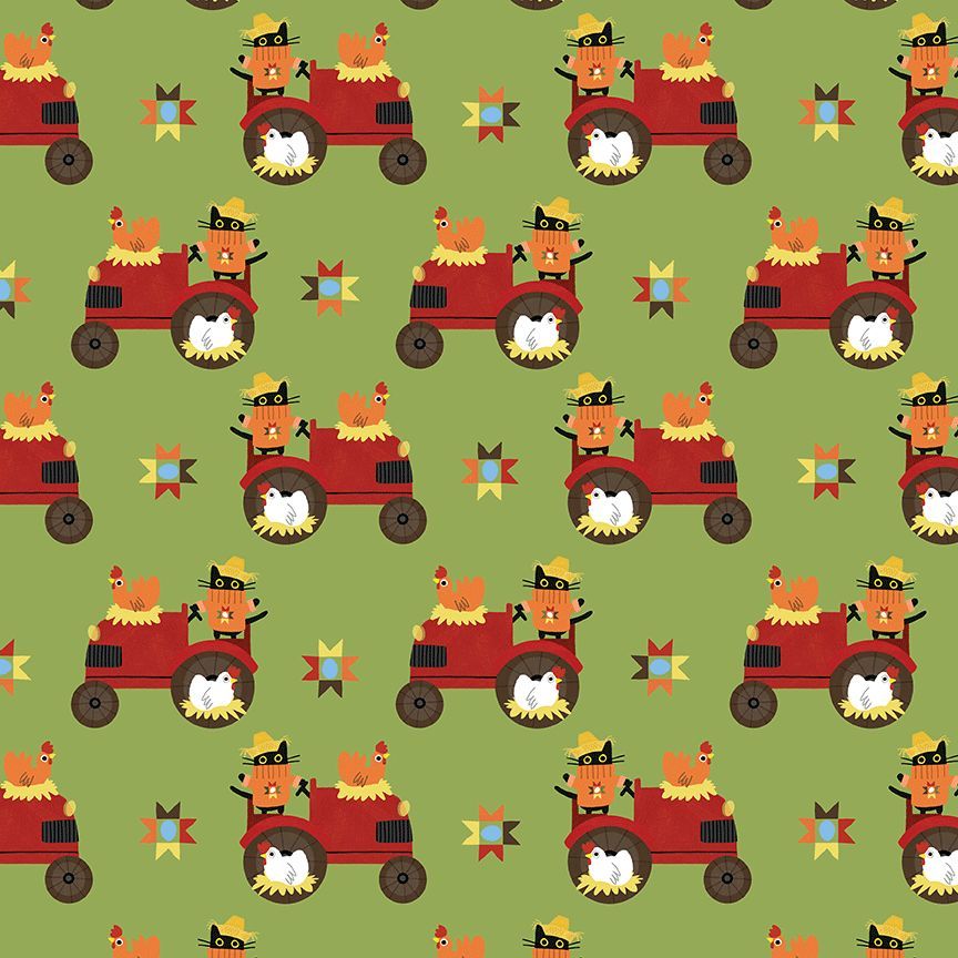 Bok Bok Meow - Tractor - Fern