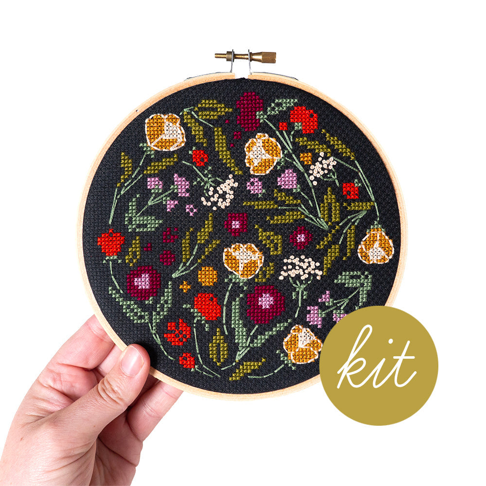 Spring Fling Cross Stitch Kit