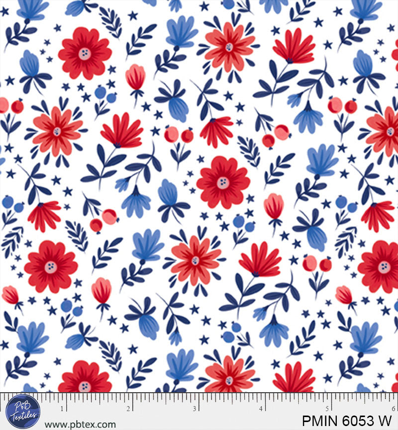 Patriotic Minis - Modern Floral