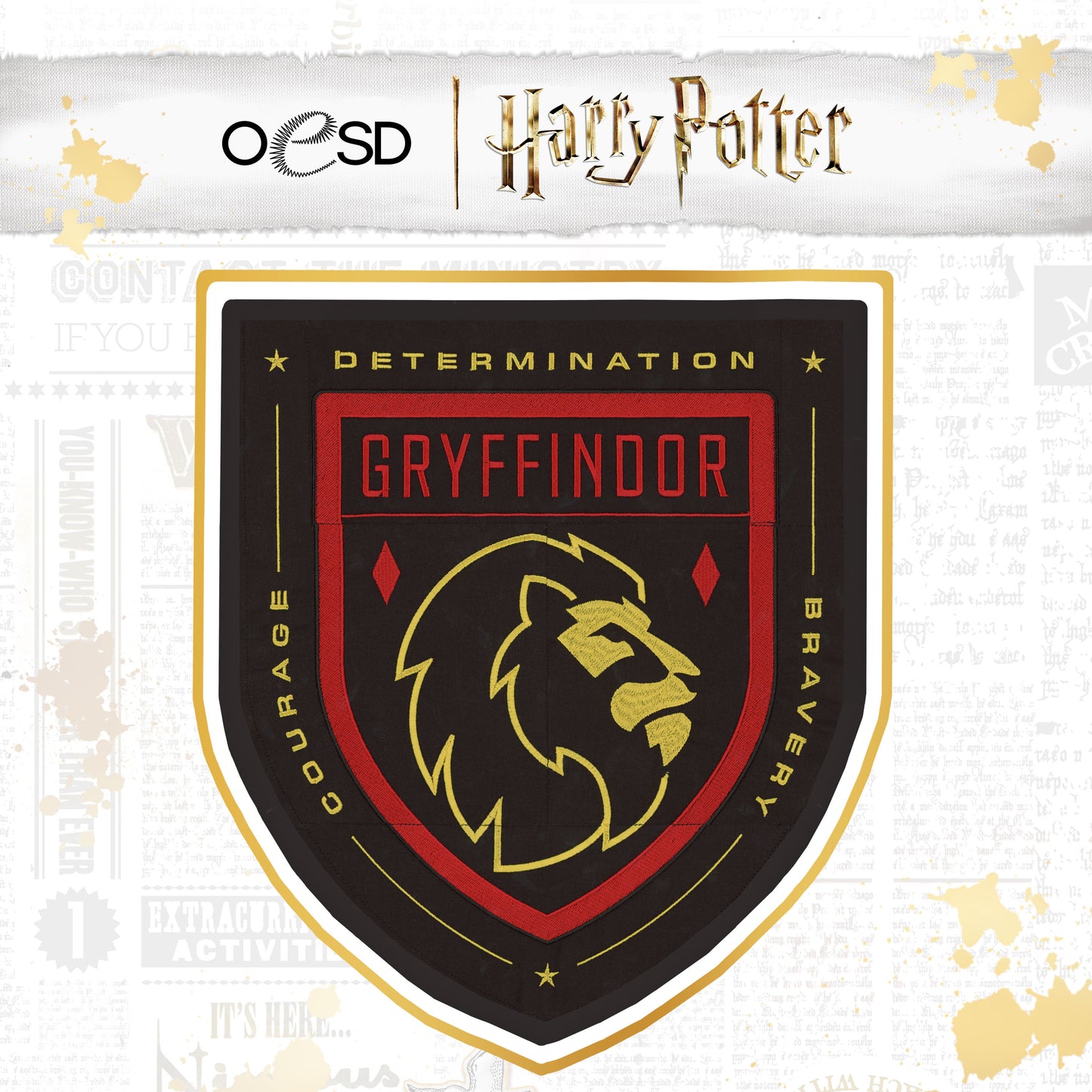 Gryffindor Tiled House Banner