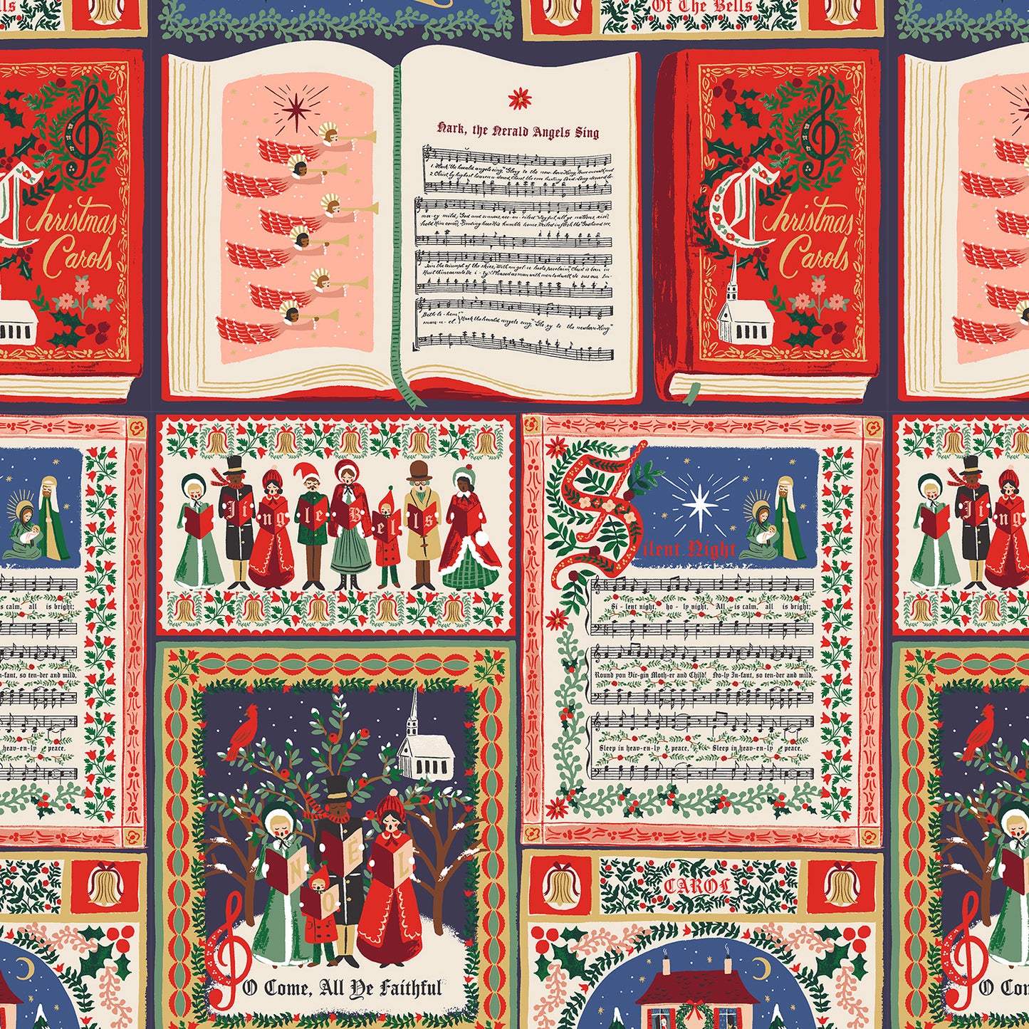 Holiday Classics - Christmas Carols - Red