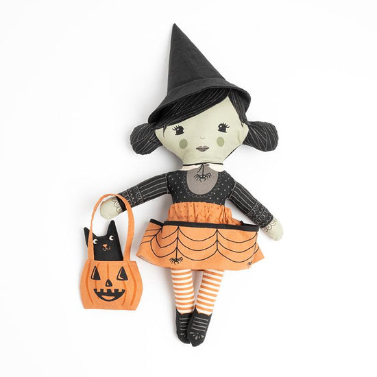 Cut and Sew Witch Doll Panel