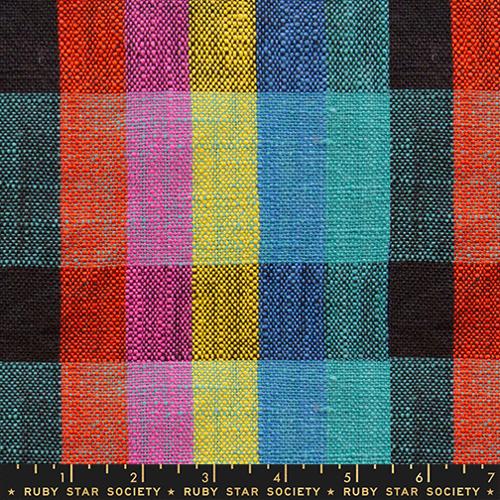 16" Sunshine Toweling - Plaid Multi