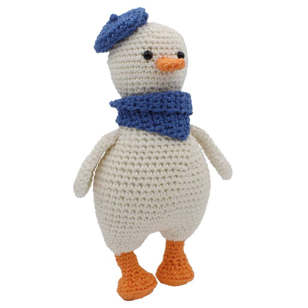 Gaston the Crochet Goose